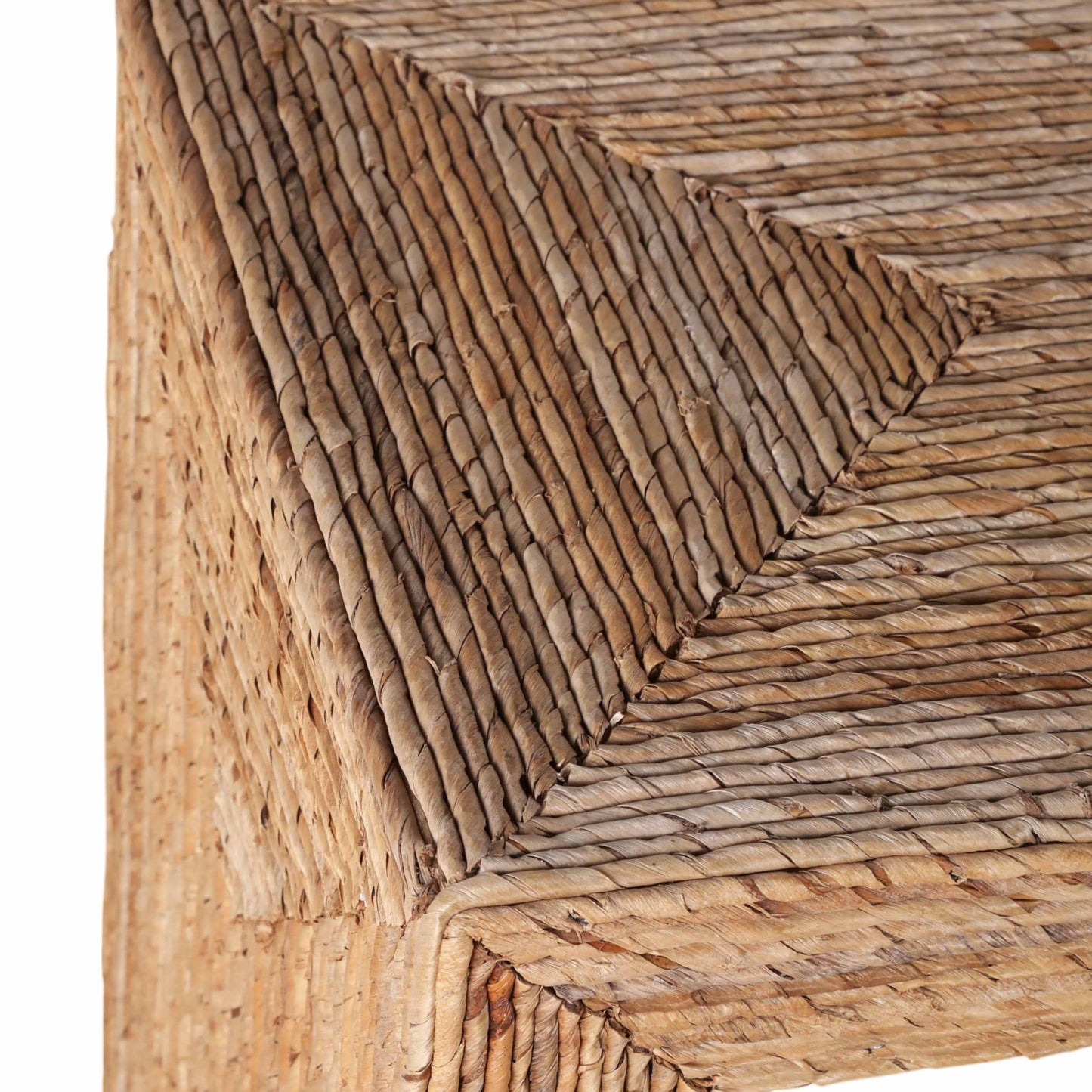 Woven Console w/Two Side Tables, Natural