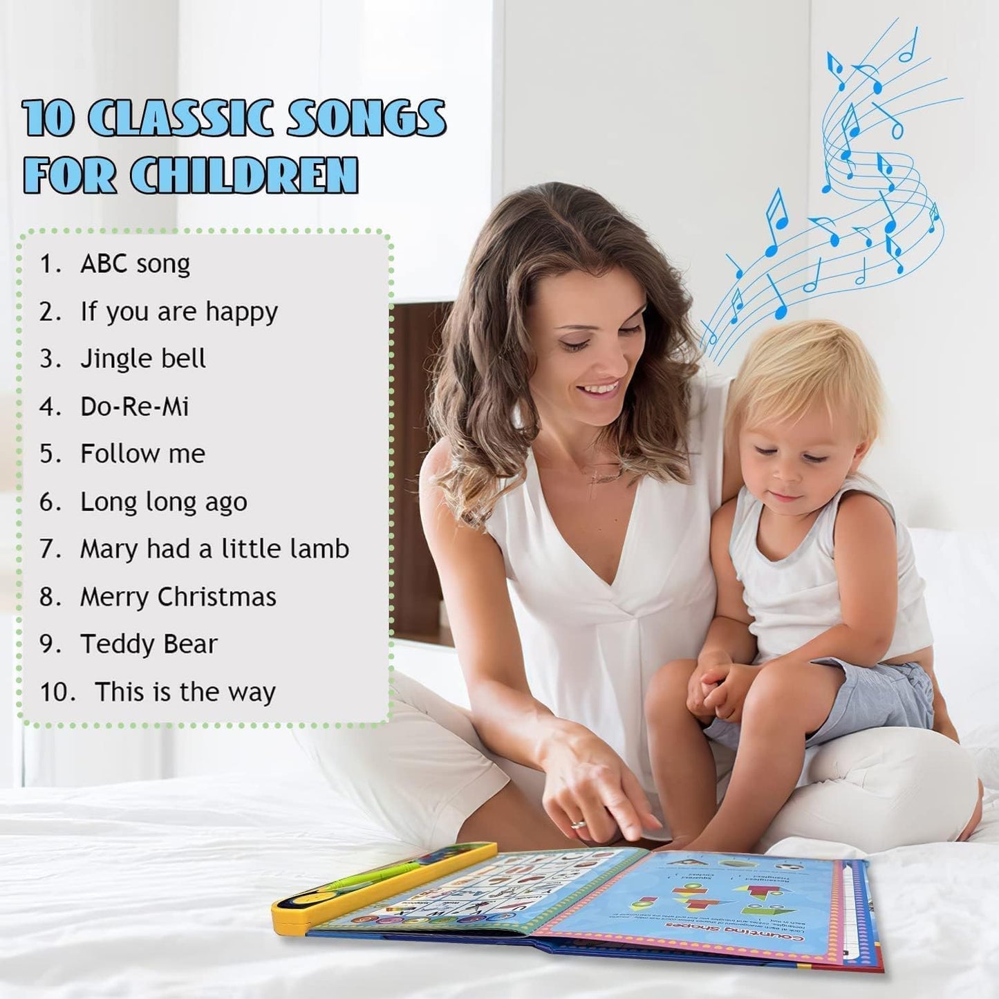 كتاب ABC تفاعلي – Electronic Learning Book لتعليم الأطفال 3+ الحروف والأصوات بالألعاب