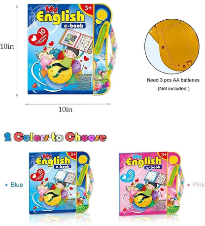 كتاب ABC تفاعلي – Electronic Learning Book لتعليم الأطفال 3+ الحروف والأصوات بالألعاب